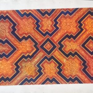 Cuadro Kene – Arte Original Pintado a Mano